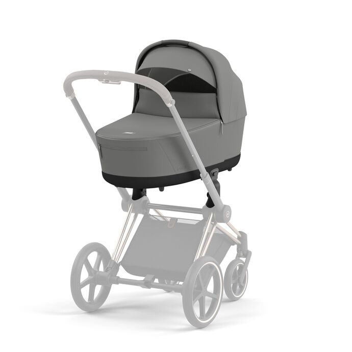 CYBEX Priam Lux Carry Cot - Mirage Grey in Mirage Grey large