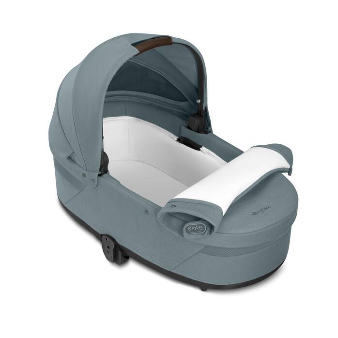 CYBEX Cot S Lux - Stormy Blue in Stormy Blue image number 2 CYBEX Cot S Lux - Stormy Blue in Stormy Blue large-cybex-neu image number 2