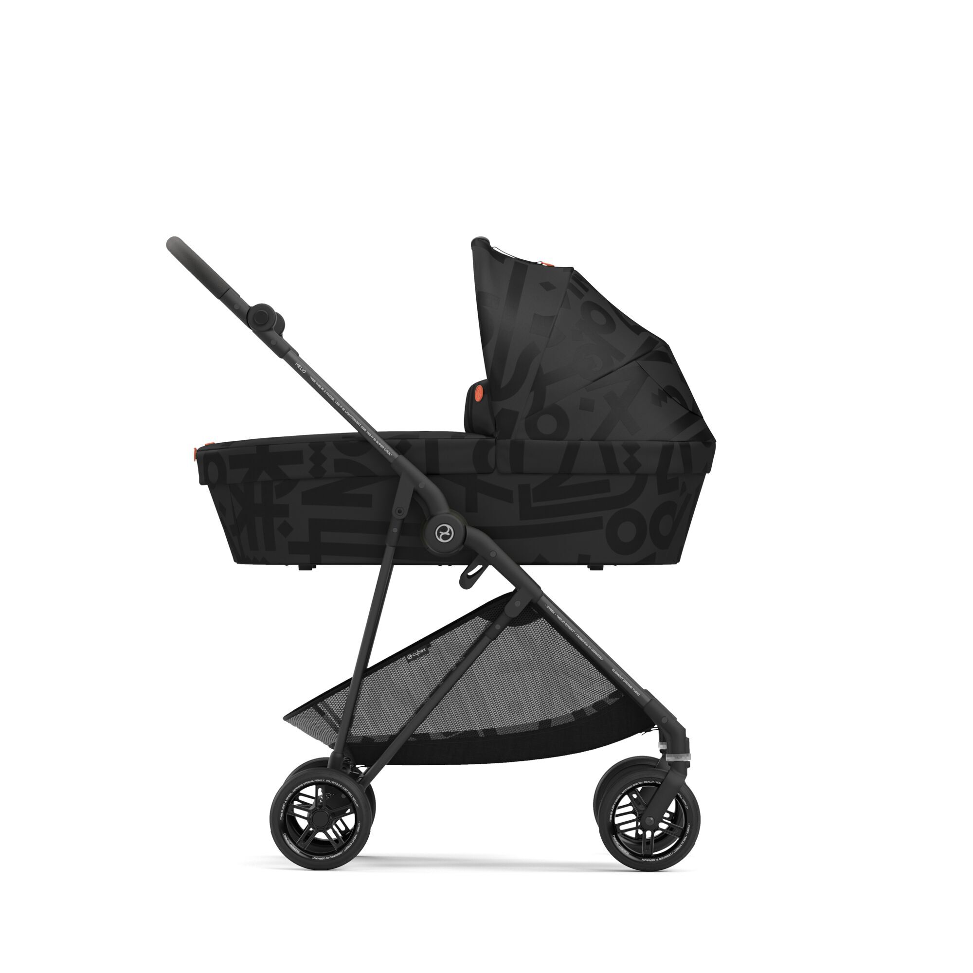 CYBEX Melio Cot 2023 - Real Black in Real Black large-cybex-gb image number 5 Small