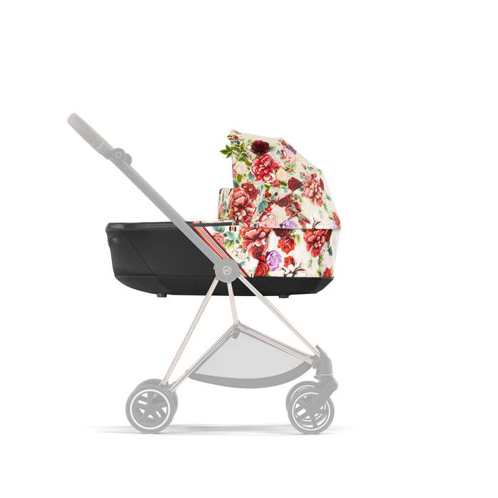 CYBEX Mios Lux Carry Cot - Spring Blossom Light in Spring Blossom Light image number 3 CYBEX Mios Lux Carry Cot - Spring Blossom Light in Spring Blossom Light large-cybex-row image number 3