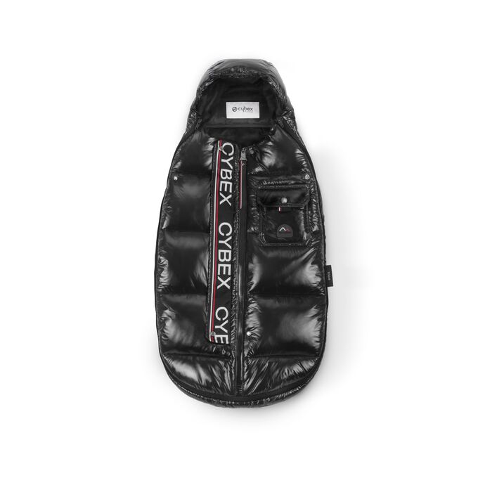 CYBEX Mini saco cobre-pés de inverno Platinum – Deep Black in Deep Black large número da imagem 1