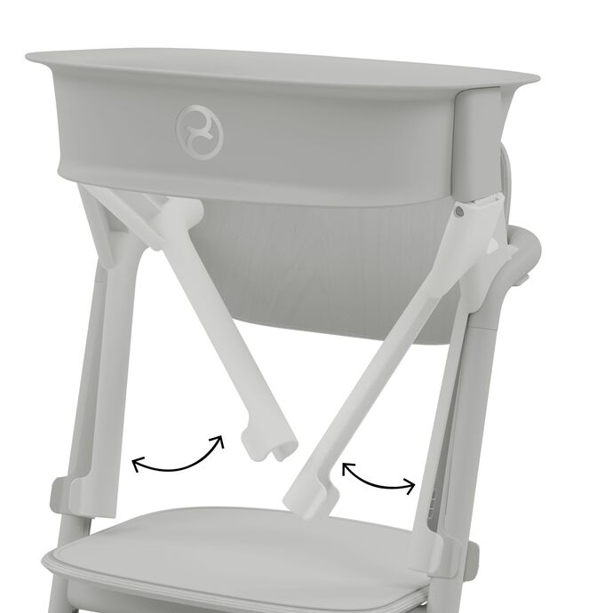 CYBEX Lemo Learning Tower Set - Suede Grey in Suede Grey large afbeelding nummer 3