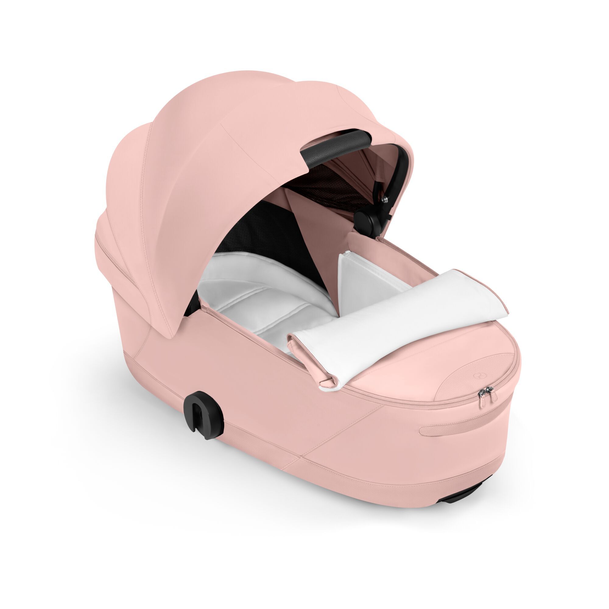 CYBEX Priam Fold Lux Carry Cot Style - Peach Pink in Peach Pink large-cybex-us image number 2