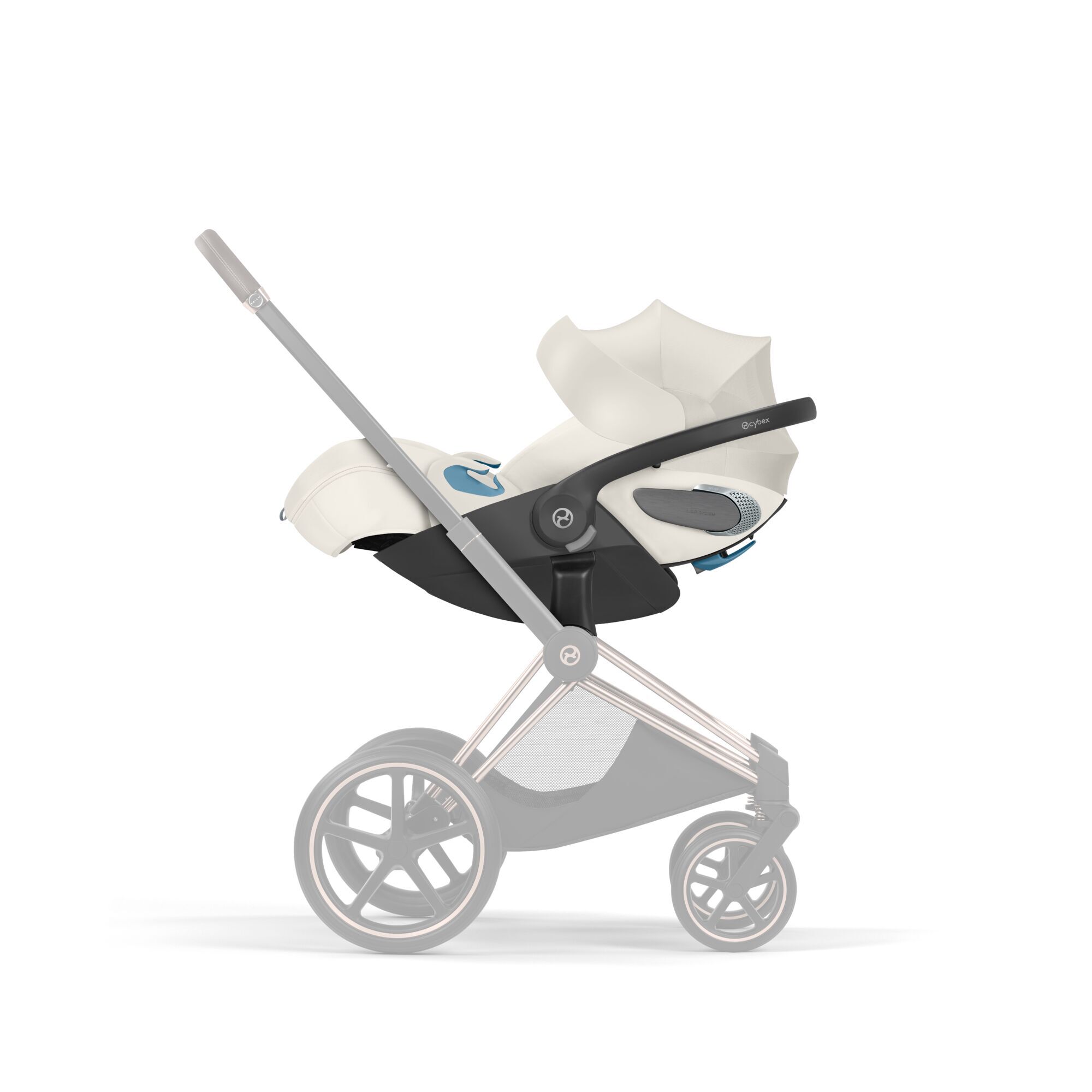CYBEX Cloud T with Load Leg Base - Off White in Off White large-cybex-us image number 7