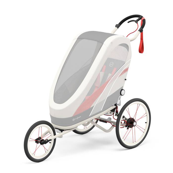 CYBEX Zeno Frame - Creme With Orange Details in Creme With Orange Details image number 2 CYBEX Zeno Frame - Creme With Orange Details in Creme With Orange Details large-cybex-au image number 2