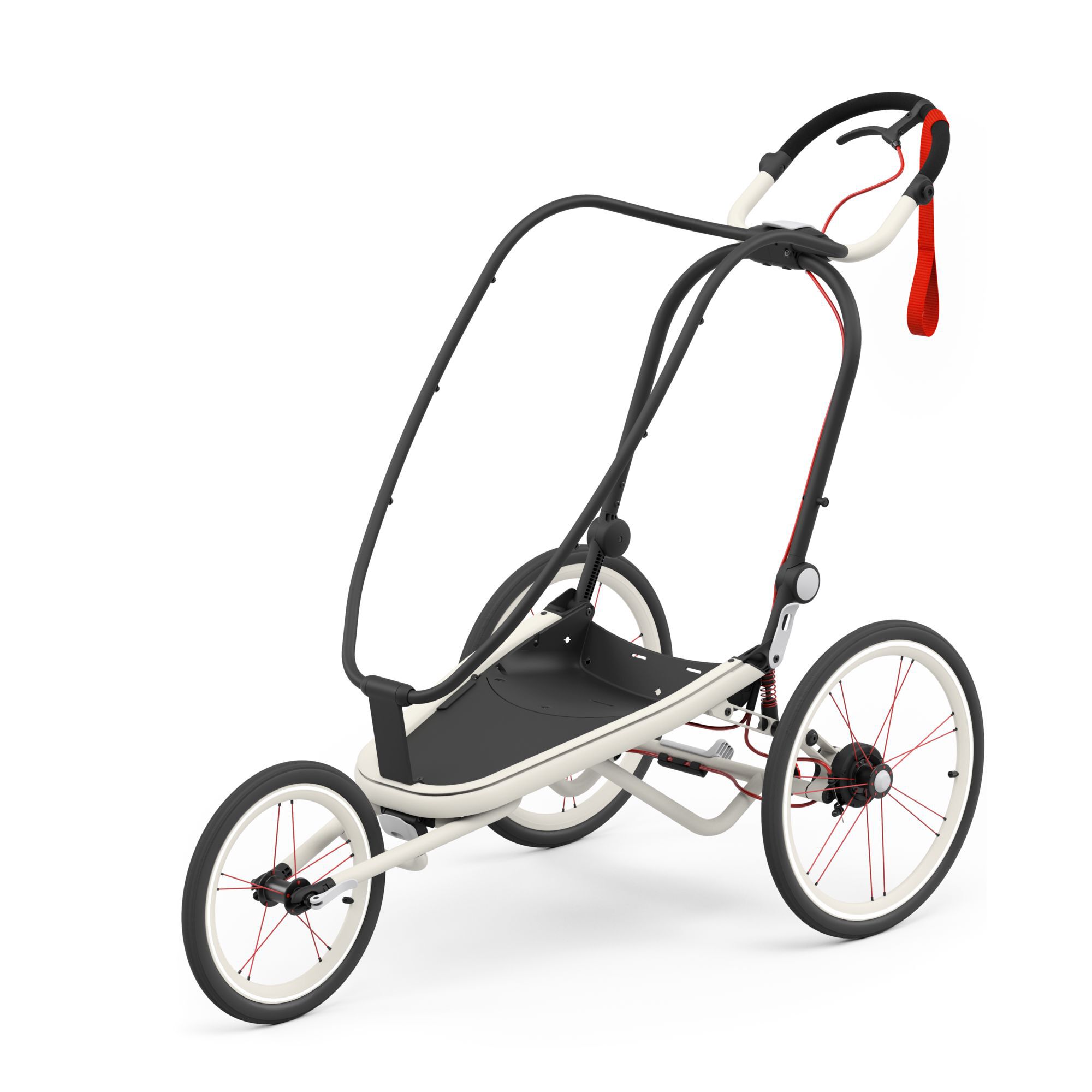 CYBEX Zeno Frame - Creme With Orange Details in Creme With Orange Details large-cybex-row image number 1 Small