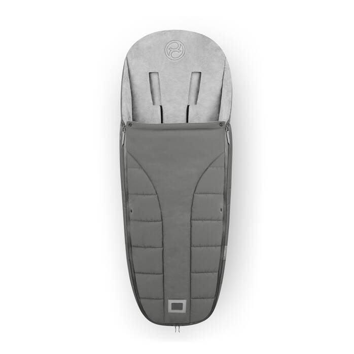 CYBEX Platinum Footmuff - Soho Grey in Soho Grey image number 1 CYBEX Platinum Footmuff - Soho Grey in Soho Grey large-cybex-au image number 1