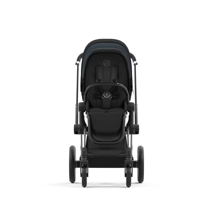 CYBEX Priam Frame - Chrome With Black Details in Chrome With Black Details image number 3 CYBEX Priam Frame - Chrome With Black Details in Chrome With Black Details large-cybex-ca image number 3