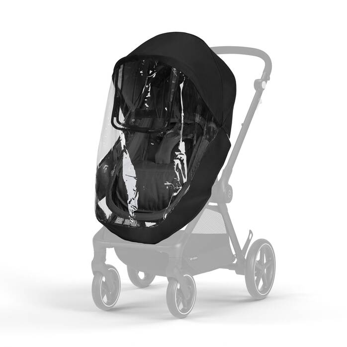 CYBEX Eos Lux Rain Cover  - Transparent in Transparent image number 1 CYBEX Eos Lux Rain Cover  - Transparent in Transparent large-cybex-us image number 1