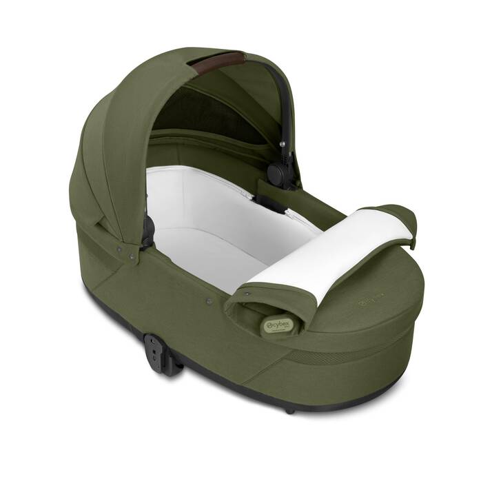 CYBEX Cot S Lux - Moss Green in Moss Green image number 2 CYBEX Cot S Lux - Moss Green in Moss Green large-cybex-neu image number 2
