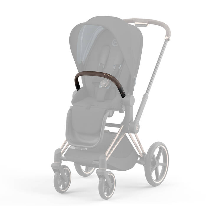 CYBEX Priam Bumper Bar - Black (Rosegold) in Black (Rosegold Frame) image number 2 CYBEX Priam Bumper Bar - Black (Rosegold) in Black (Rosegold Frame) large-cybex-us image number 2