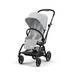 CYBEX Eezy S Twist+2 - Fog Grey (Black Frame) in Fog Grey (Black Frame) large-cybex-row image number 2 Small