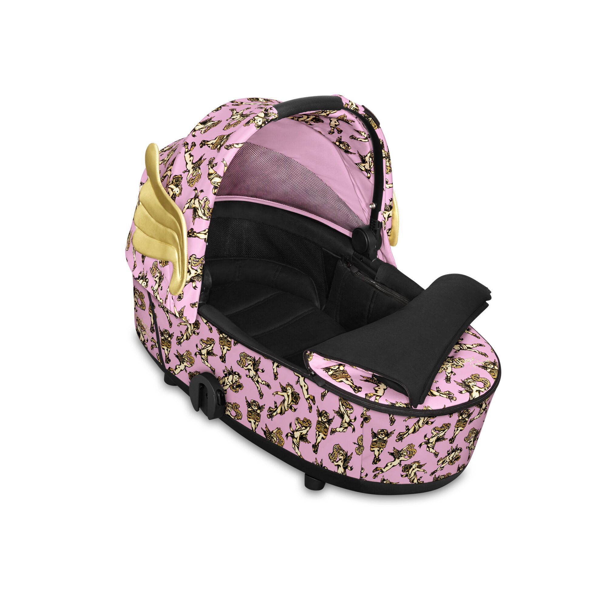 CYBEX Mios 2  Lux Carry Cot - Cherubs Pink in Cherubs Pink large-cybex-neu image number 2 Small