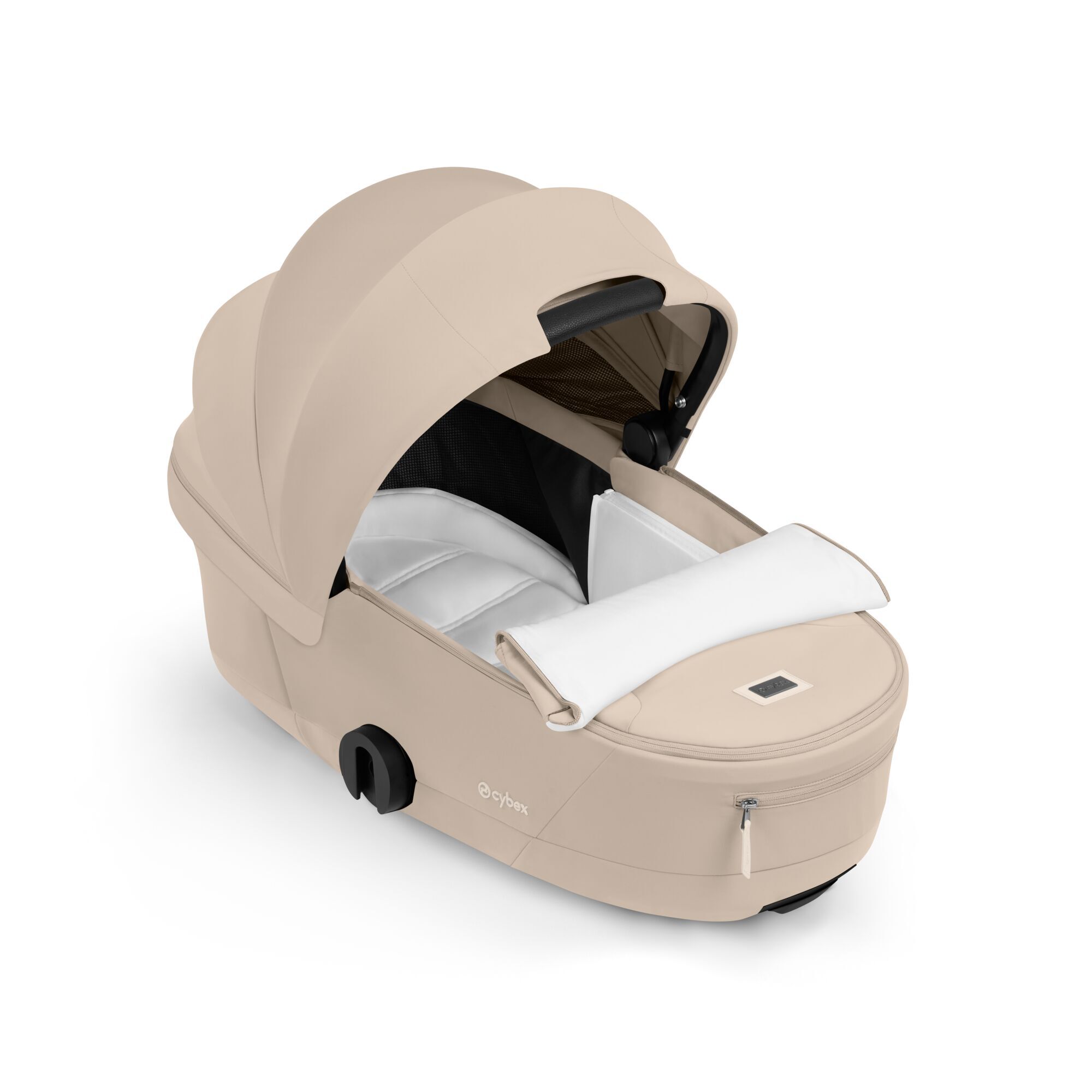 CYBEX Mios Fold Lux Carry Cot - Cozy Beige in Cozy Beige large-cybex-us image number 3