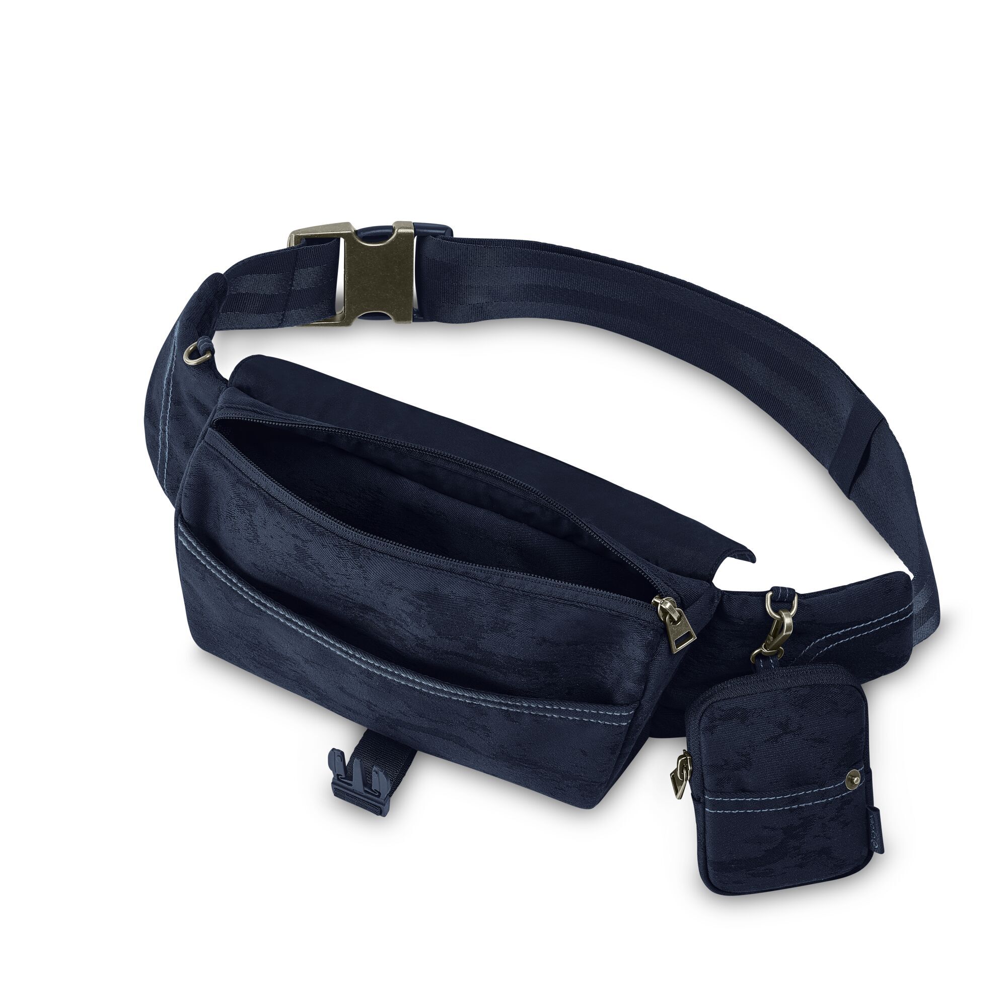 CYBEX Belt Bag Rebellious Luxury - Rebellious Luxury Denim Blue in Rebellious Luxury Denim Blue large-cybex-row image number 2 Small