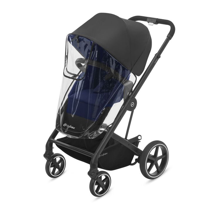 CYBEX Eos Lux Rain Cover - Transparent in Transparent large image number 2