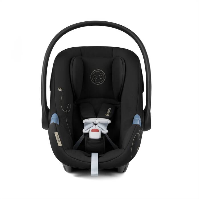 CYBEX Eos Travel System - Moon Black (Black Frame) in Moon Black (Black Frame) image number 6 CYBEX Eos Travel System - Moon Black (Black Frame) in Moon Black (Black Frame) large-cybex-us image number 6