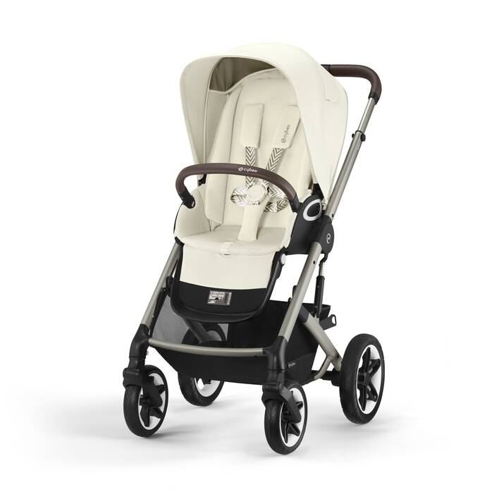 CYBEX Talos S Lux - Seashell Beige (Taupe Frame) in Seashell Beige (Taupe Frame) image number 2 CYBEX Talos S Lux - Seashell Beige (Taupe Frame) in Seashell Beige (Taupe Frame) large-cybex-neu image number 2