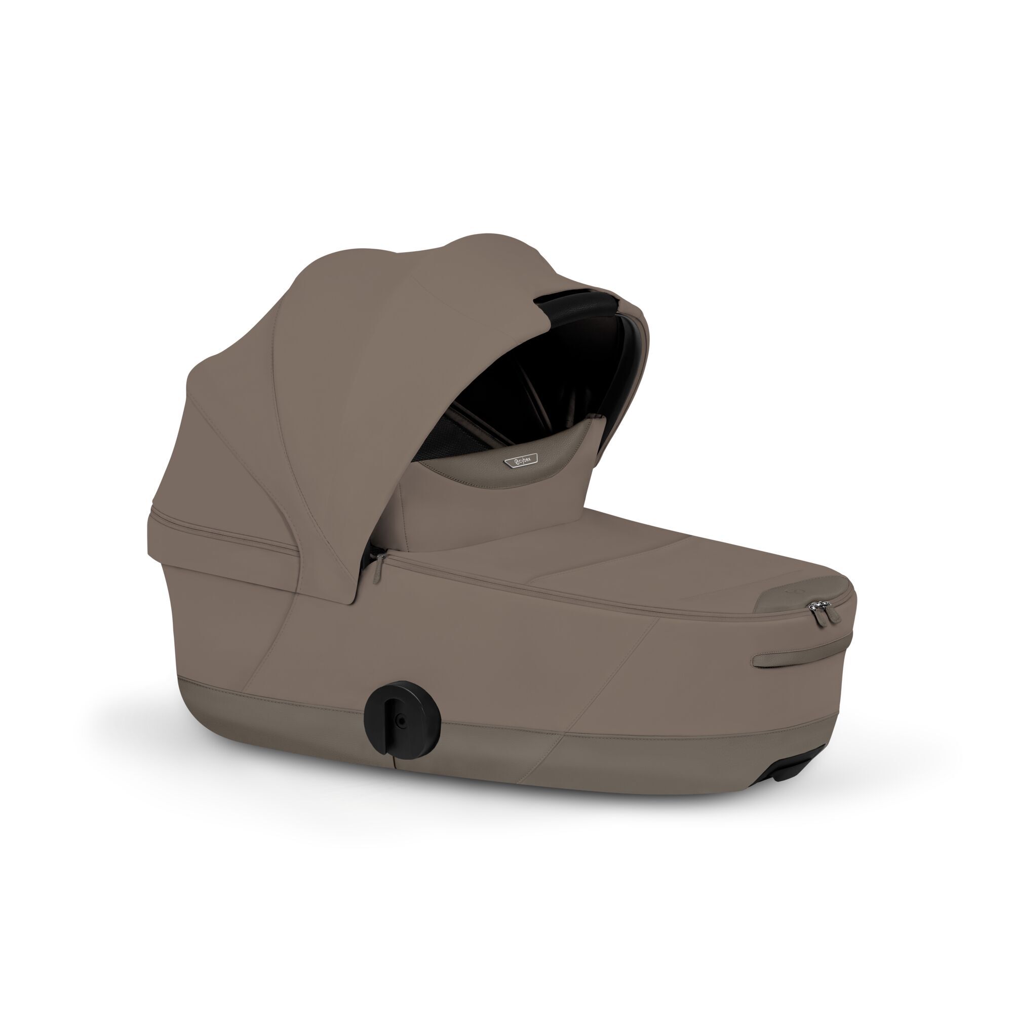 CYBEX Mios/Coya Fold Lux Carry Cot - Style Collection - Coconut Brown in Coconut Brown large-cybex-neu image number 1