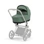 CYBEX Priam Lux Carry Cot - Leaf Green in Leaf Green large image number 6 Small
