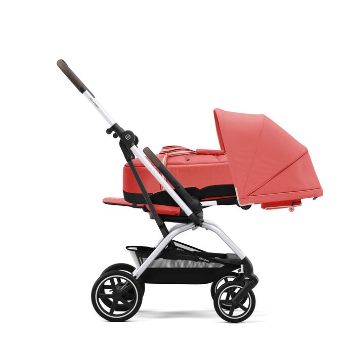 CYBEX Eezy S Twist+2 2023 - Hibiscus Red in Hibiscus Red (Silver Frame) large image number 5