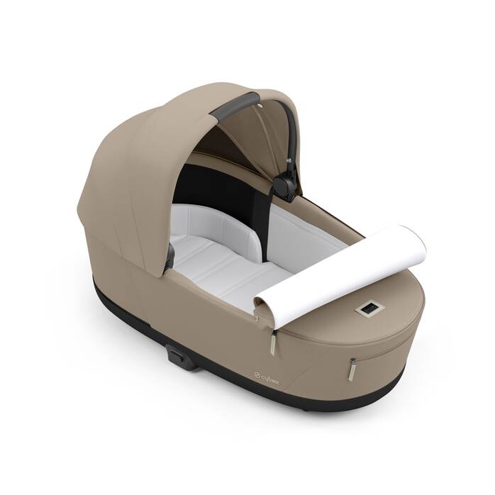 CYBEX Priam Lux Carry Cot (Cozy Beige) in Cozy Beige image number 2 CYBEX Priam Lux Carry Cot (Cozy Beige) in Cozy Beige large-cybex-row image number 2