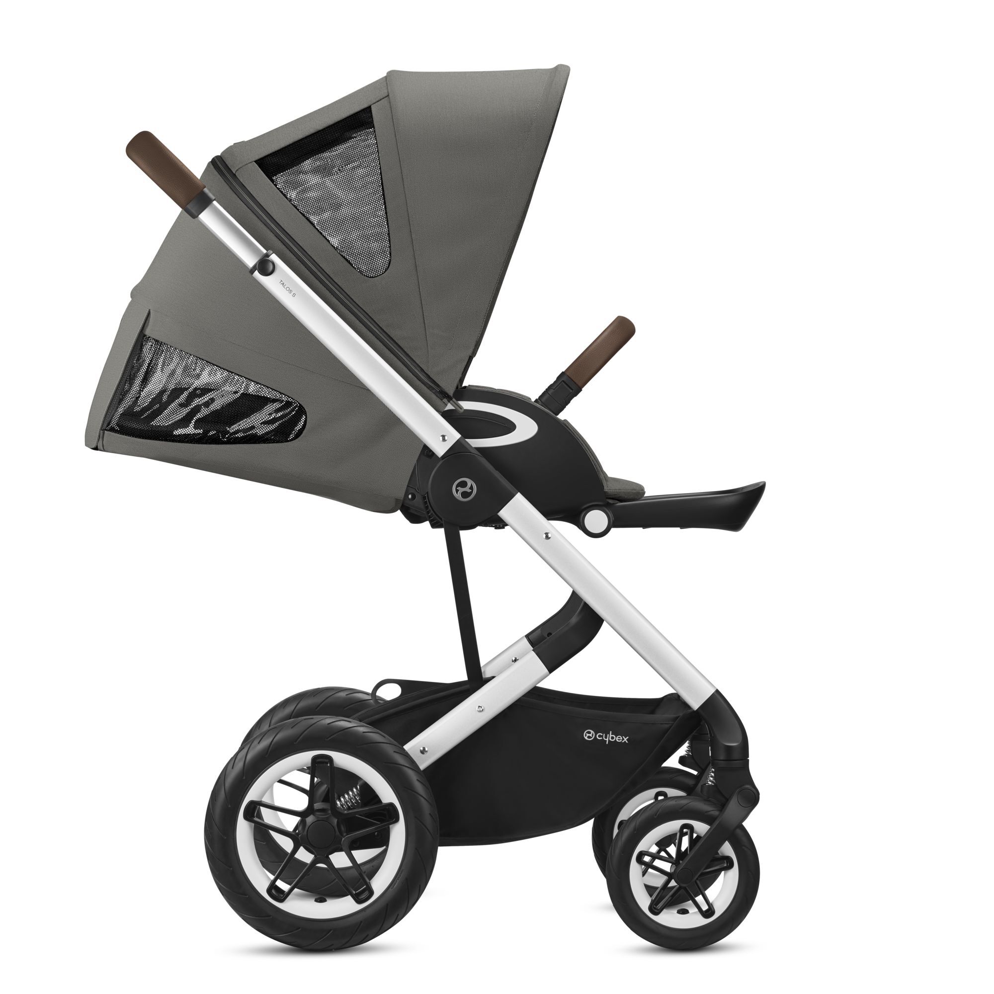 CYBEX Talos S Lux - Soho Grey (Silver Frame) in Soho Grey (Silver Frame) large-cybex-neu image number 4 Small