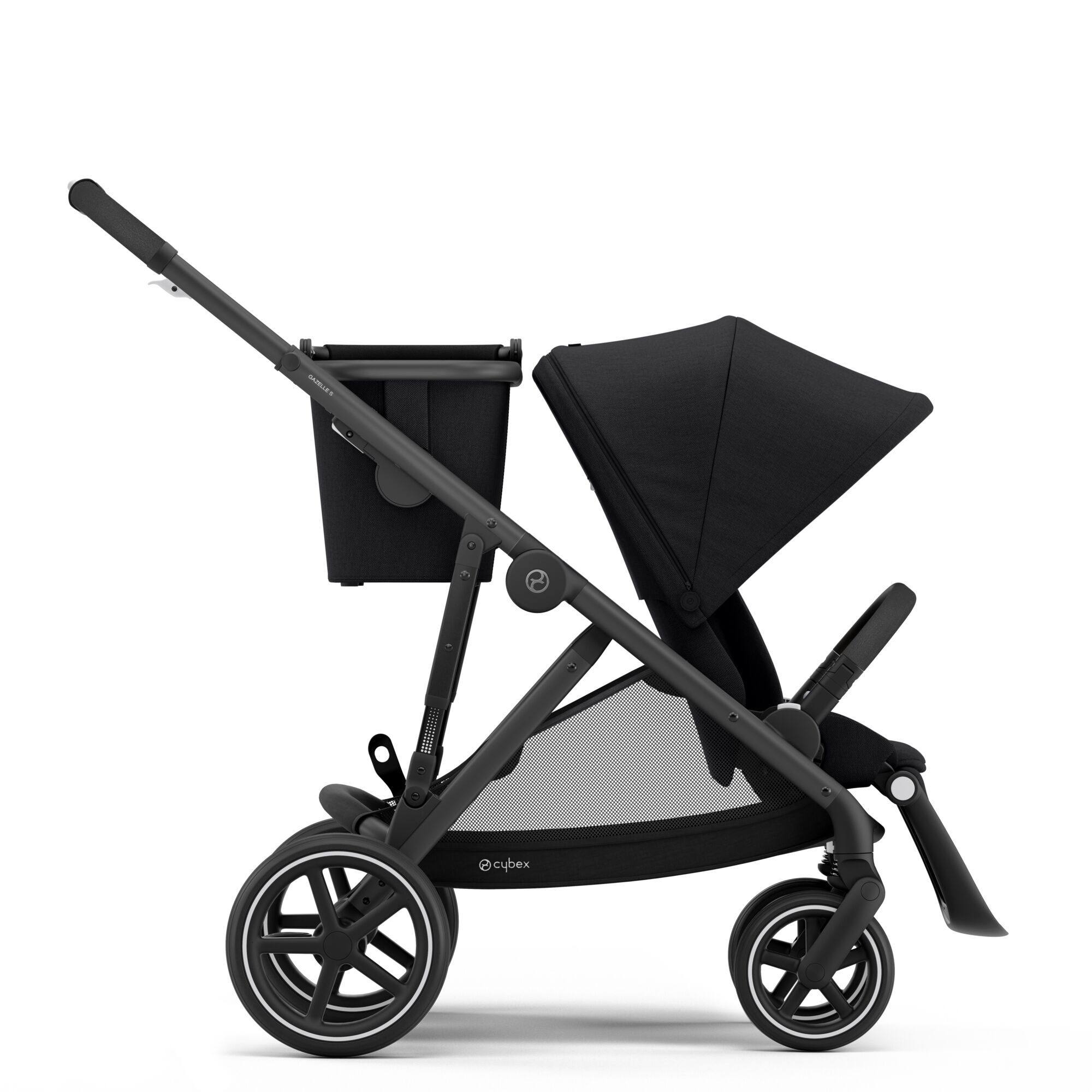 CYBEX Gazelle S - Deep Black (Black Frame) in Deep Black (Black Frame) large-cybex-neu image number 1 Small