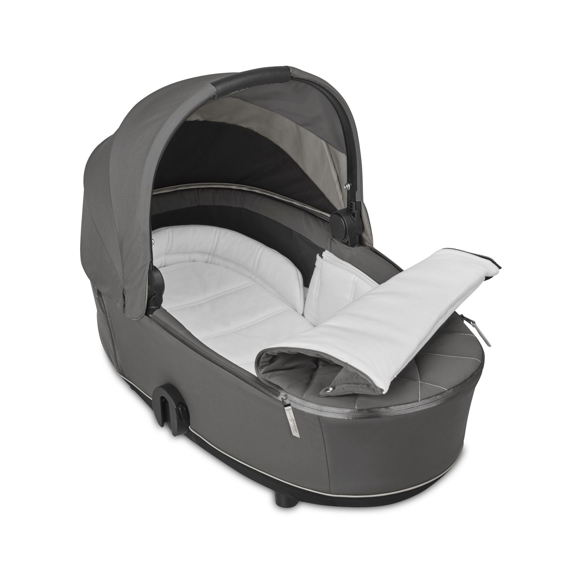 CYBEX Mios 2  Lux Carry Cot - Soho Grey in Soho Grey large-cybex-seu image number 2 Small