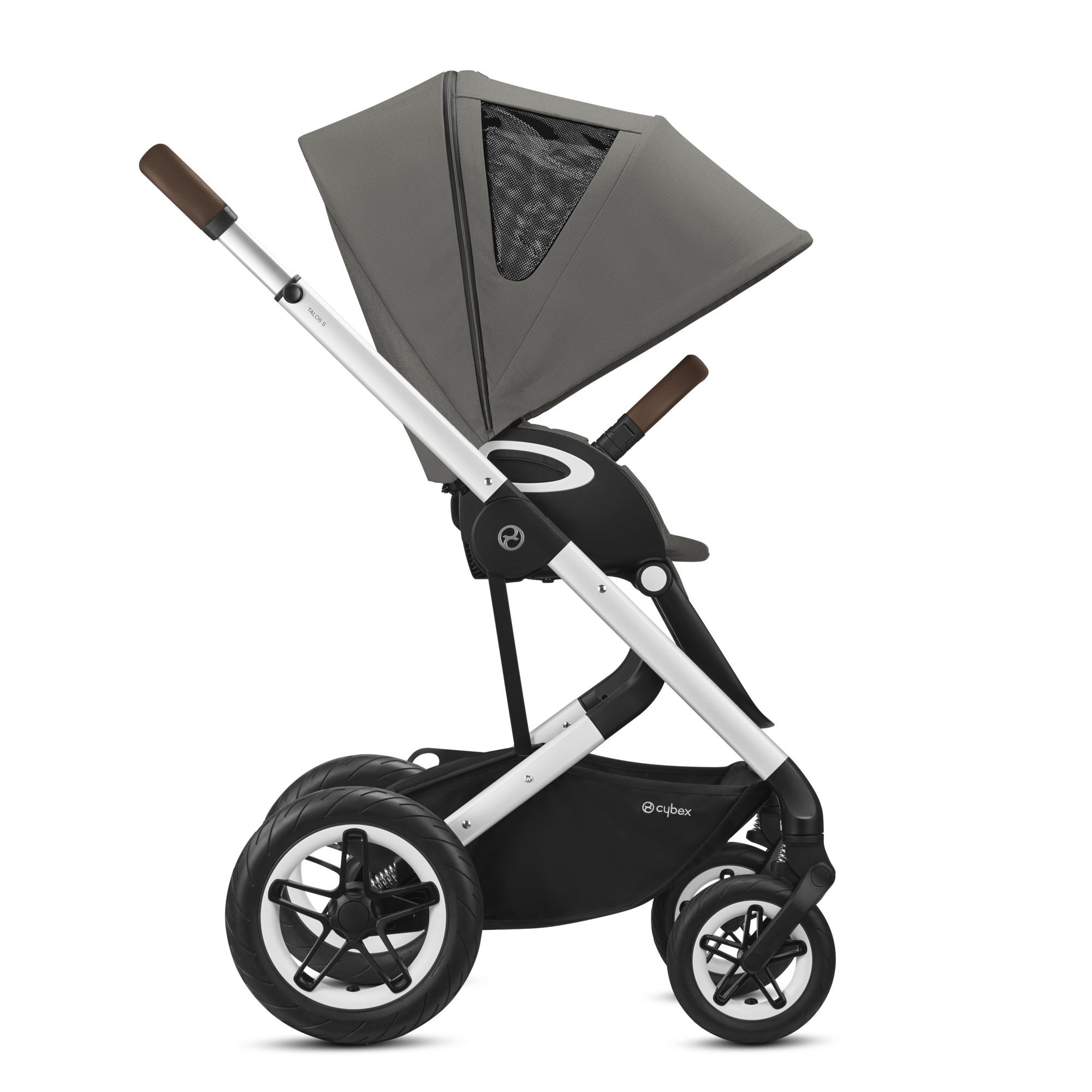 CYBEX Talos S Lux - Soho Grey (Silver Frame) in Soho Grey (Silver Frame) large-cybex-us image number 3 Small