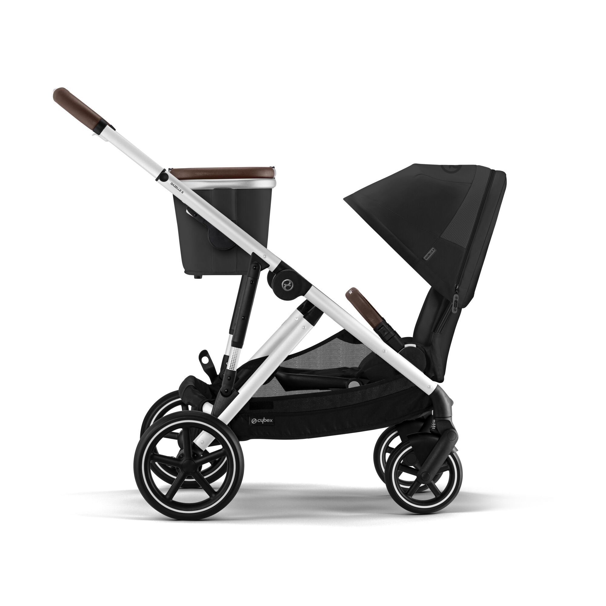 CYBEX Gazelle S - Moon Black (Silver Frame) in Moon Black (Silver Frame) large-cybex-ca image number 8 Small