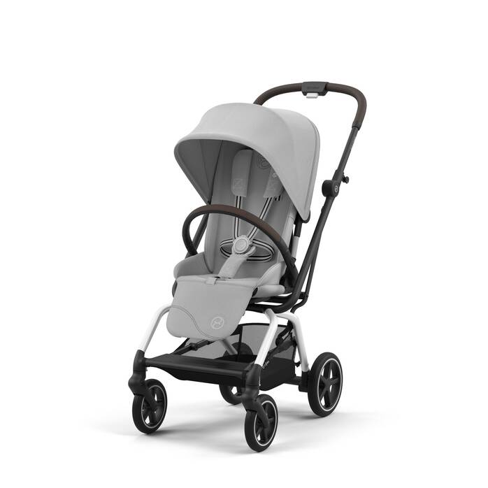 CYBEX Eezy S Twist Plus 2 - Fog Grey in Fog Grey image number 2 CYBEX Eezy S Twist Plus 2 - Fog Grey in Fog Grey large-cybex-row image number 2