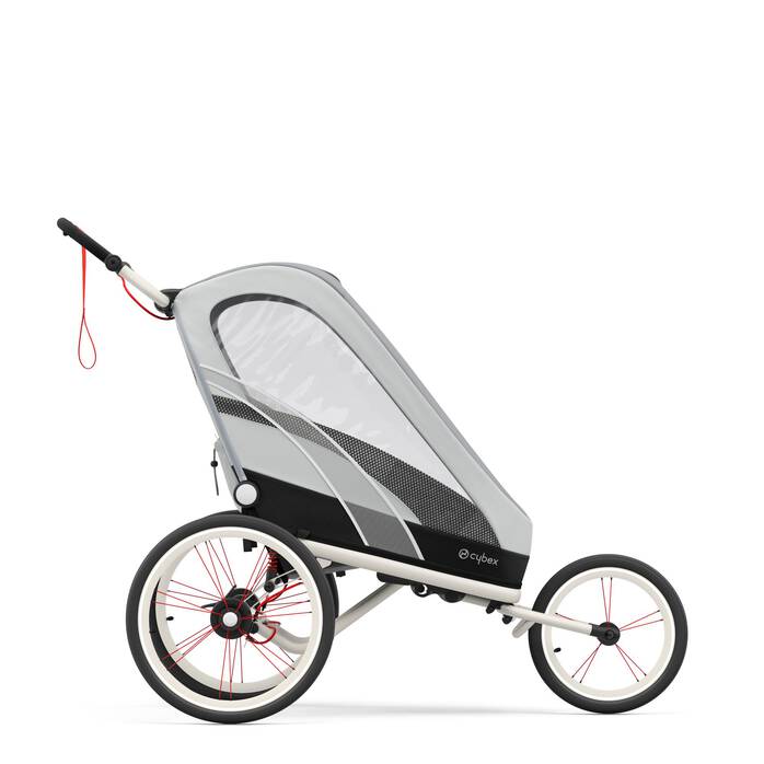 L'immagine mostra la combinazione di diversi prodotti, venduti separatamente. numero immagine 4 CYBEX ZENO Seat Pack - Medal Grey in Medal Grey large-cybex-neu numero immagine 4
