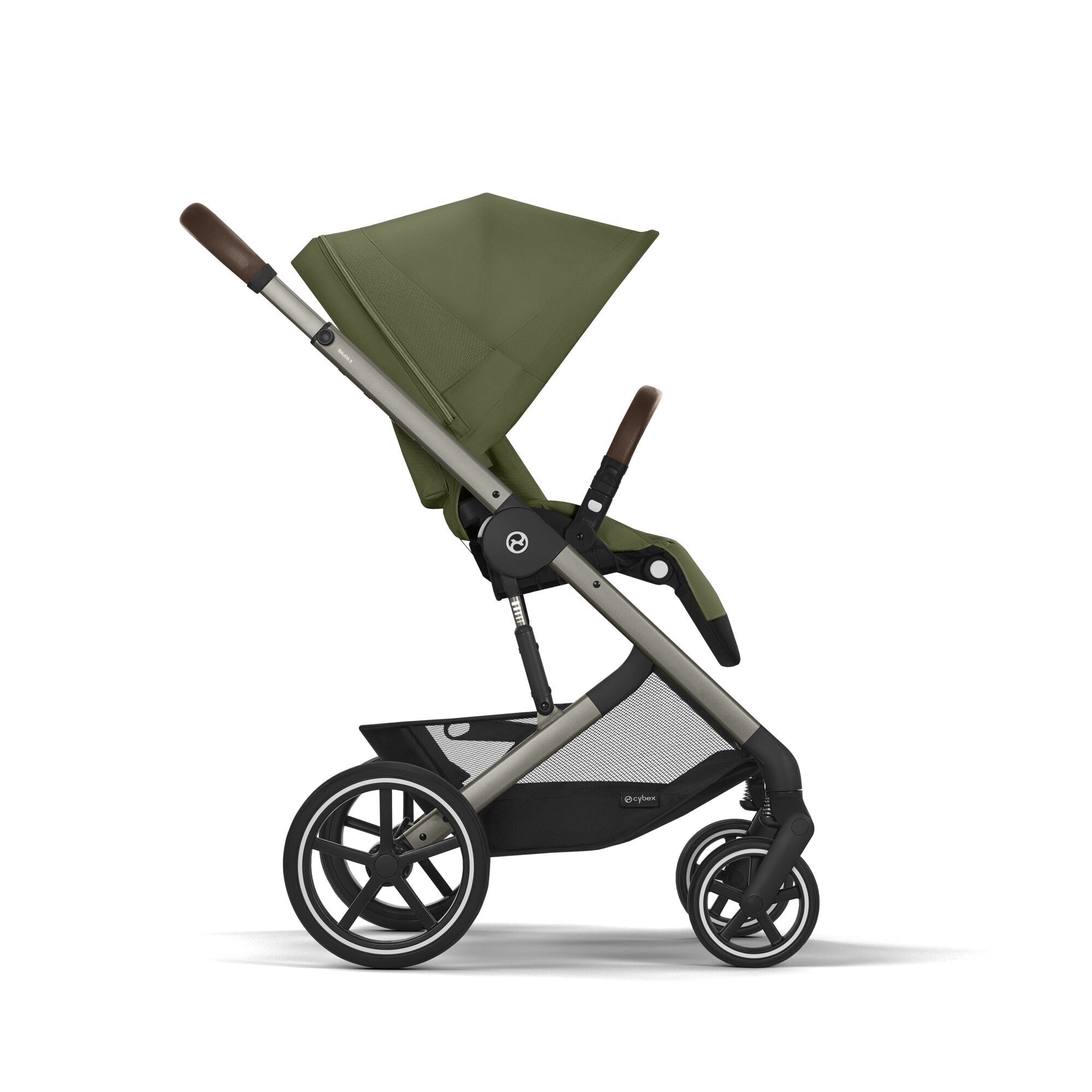 CYBEX Balios S Lux - Moss Green in Moss Green (Taupe Frame) large-cybex-gb image number 4 Small