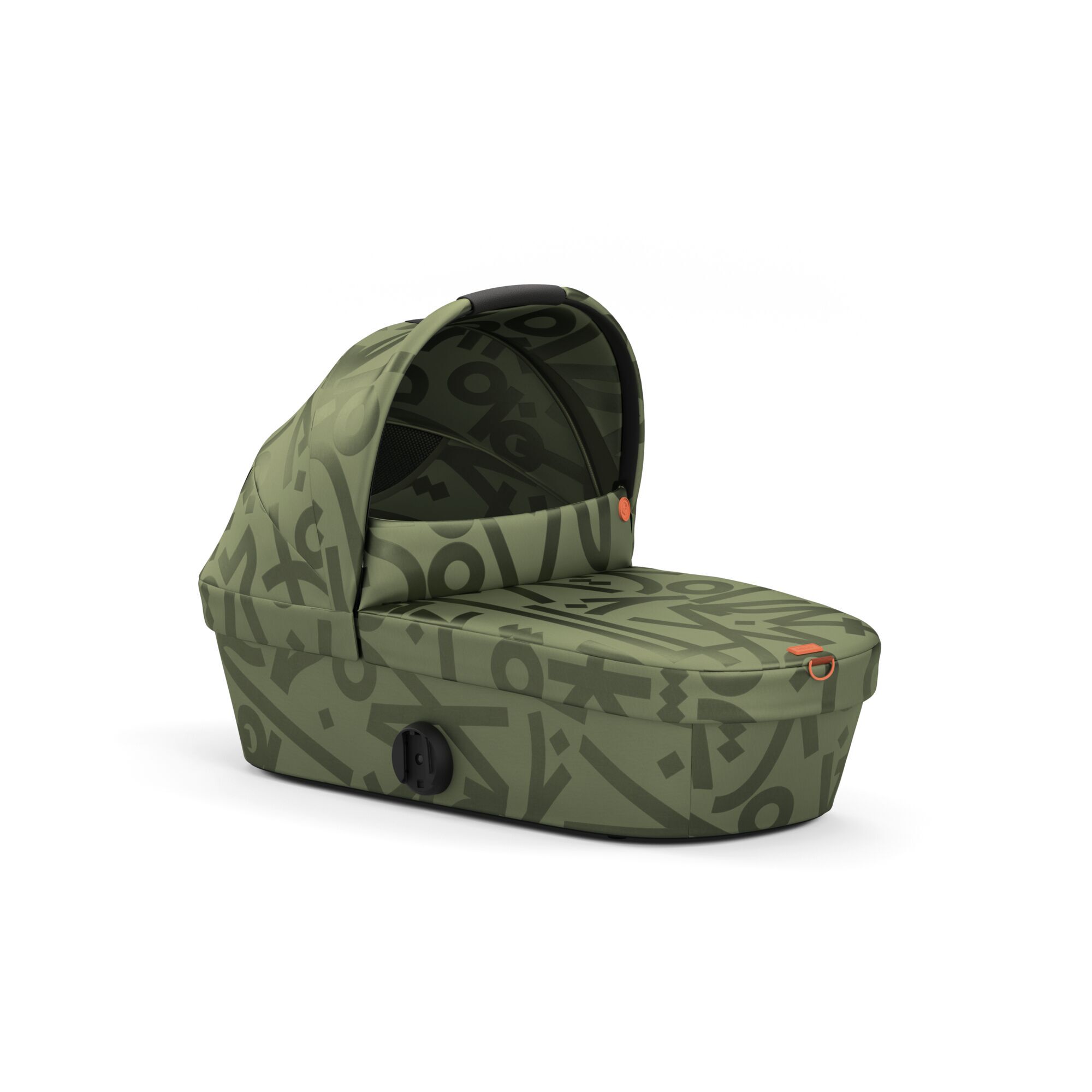 Melio Navicella Cot - Olive Green - Image 1