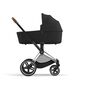 CYBEX Priam Frame - Chrome With Brown Details in Chrome With Brown Details large image number 4 Small