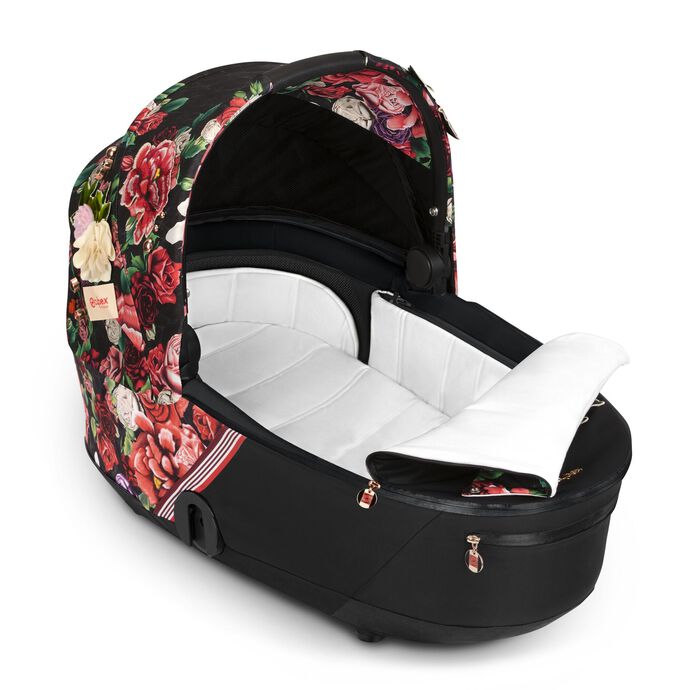 CYBEX Mios Lux Carry Cot - Spring Blossom Dark in Spring Blossom Dark large image number 2