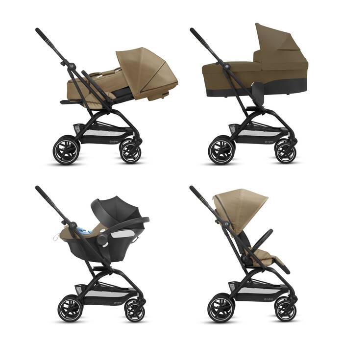 CYBEX Eezy S Twist+2 - Classic Beige (Black Frame) in Classic Beige (Black Frame) image number 6 CYBEX Eezy S Twist+2 - Classic Beige (Black Frame) in Classic Beige (Black Frame) large-cybex-neu image number 6