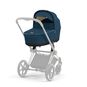 CYBEX Priam Lux Carry Cot - Mountain Blue in Mountain Blue large image number 7 Small