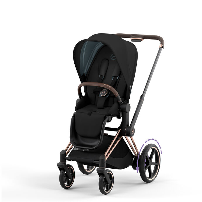 Egg 2 Stroller Just Black (Matt Black Frame) With Cybex Cloud Z i-Size  Travel System - BabyTots