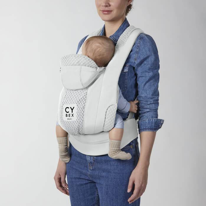 CYBEX Coya Carrier - White in White image number 2 CYBEX Coya Carrier - White in White large-cybex-us image number 2
