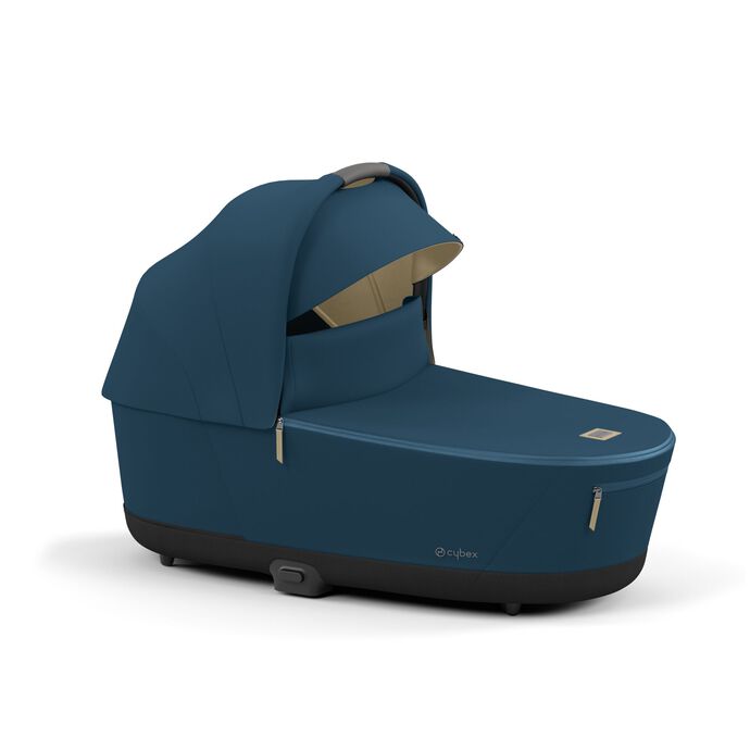 CYBEX Priam Lux Carry Cot - Mountain Blue in Mountain Blue large image number 3