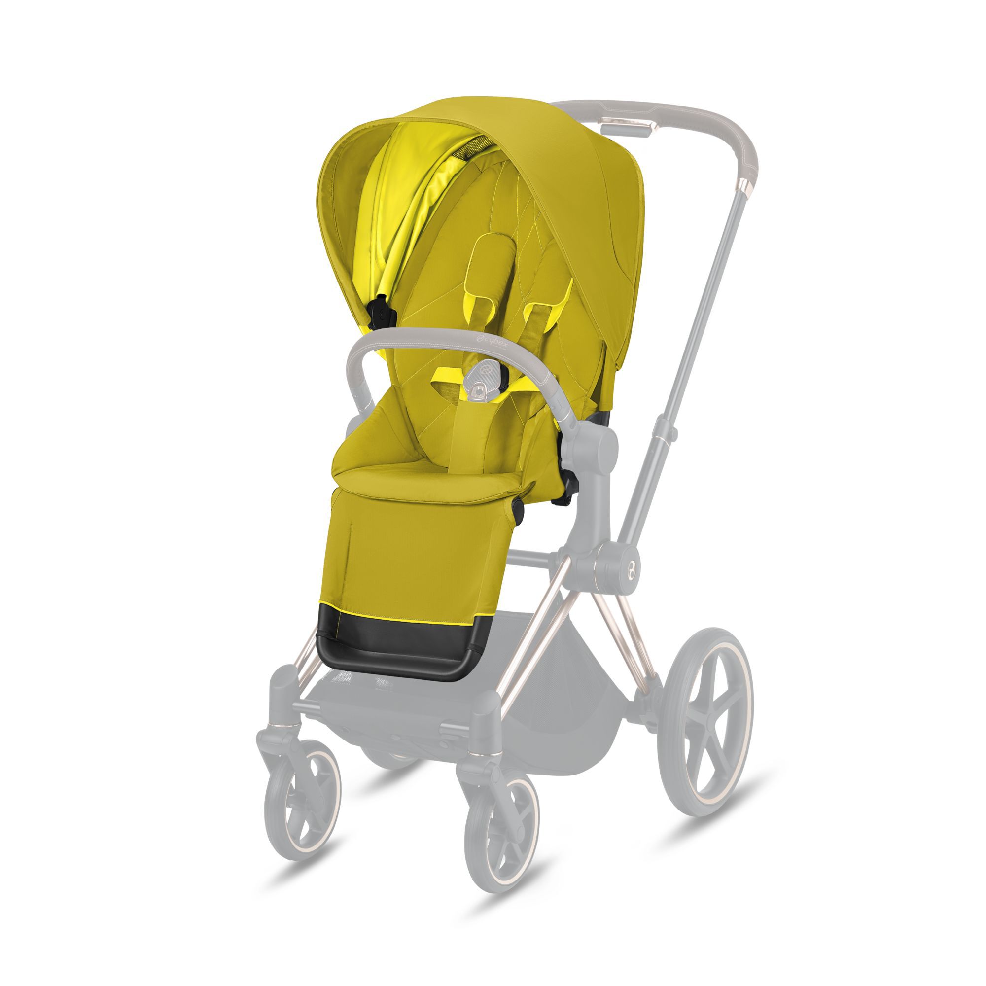 CYBEX Priam 3 Seat Pack - Mustard Yellow in Mustard Yellow large-cybex-neu image number 1 Small