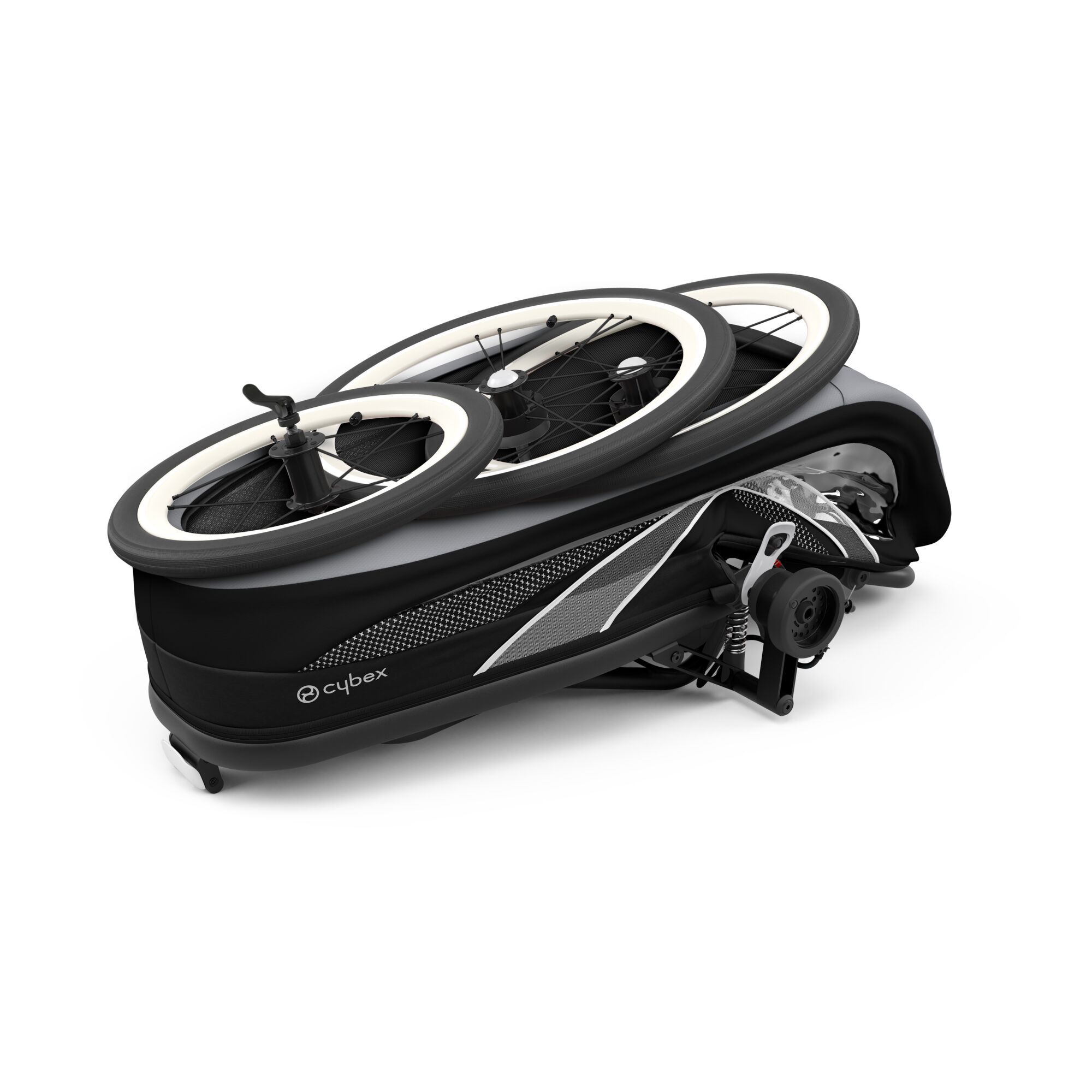 CYBEX Zeno Frame - Black With Black Details in Black With Black Details large-cybex-jp 画像番号 6 スモール