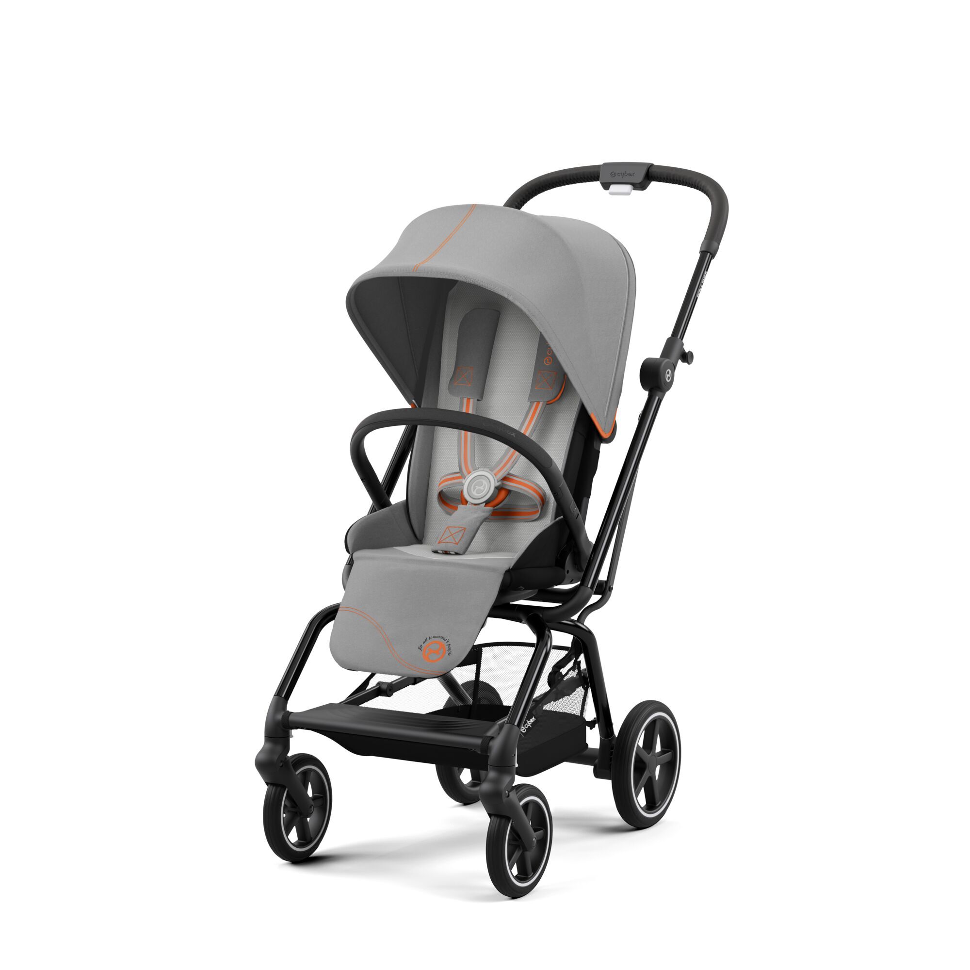 CYBEX Eezy S Twist+2 - Lava Grey (Black Frame) in Lava Grey (Black Frame) large-cybex-cn image number 2 Small