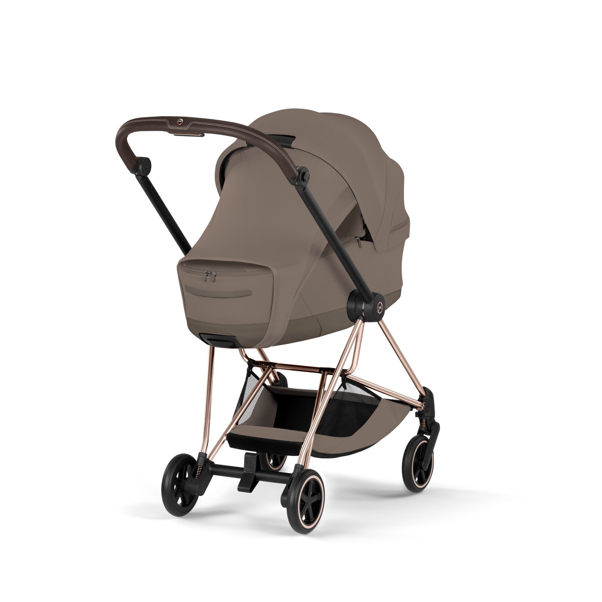 CYBEX Mios/Coya Fold Lux Carry Cot - Style Collection - Coconut Brown in Coconut Brown large-cybex-neu image number 3