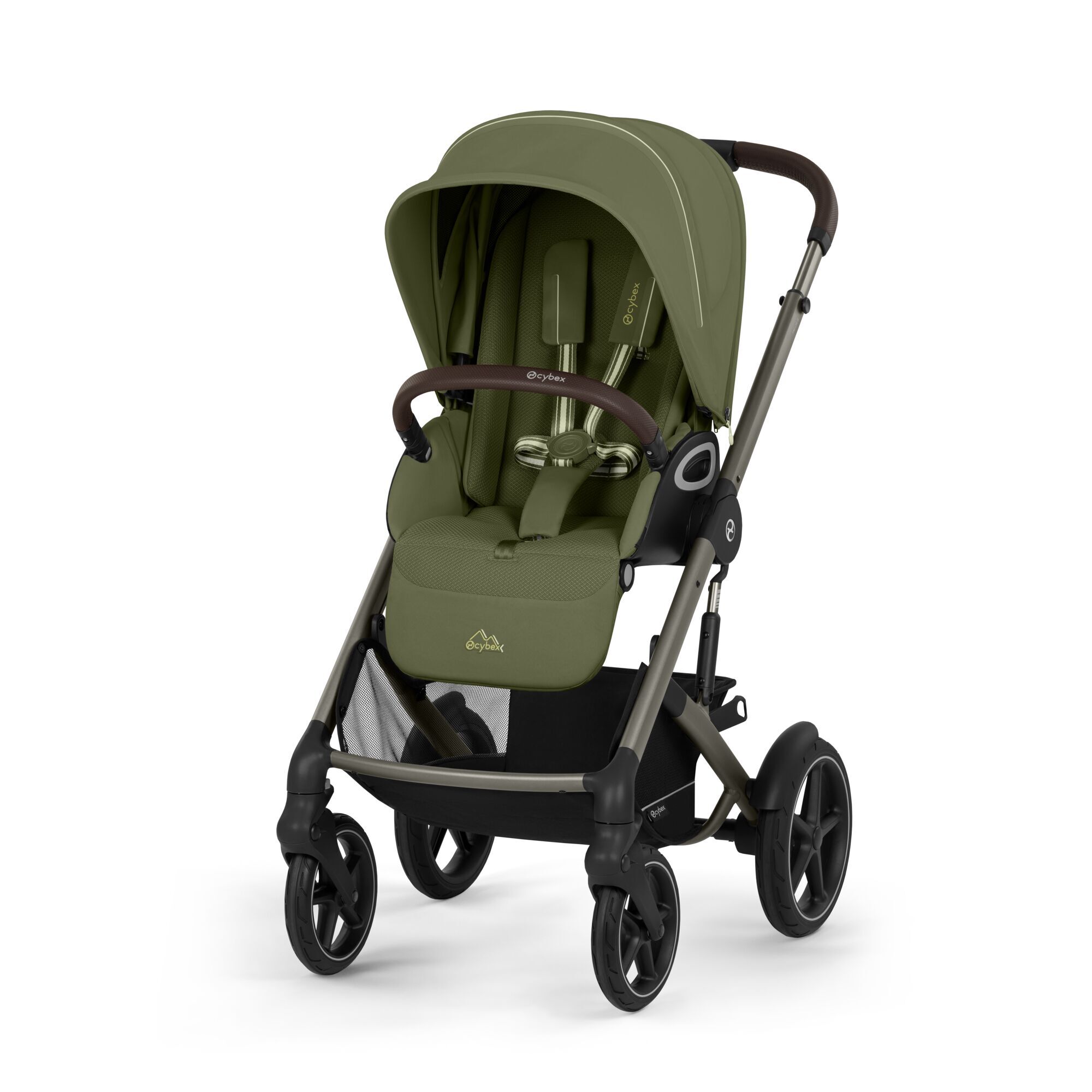 CYBEX Talos S Lux &ndash; Moss Green (r&aacute;m v barvě Taupe) in Moss Green (Taupe Frame) large-cybex-neu