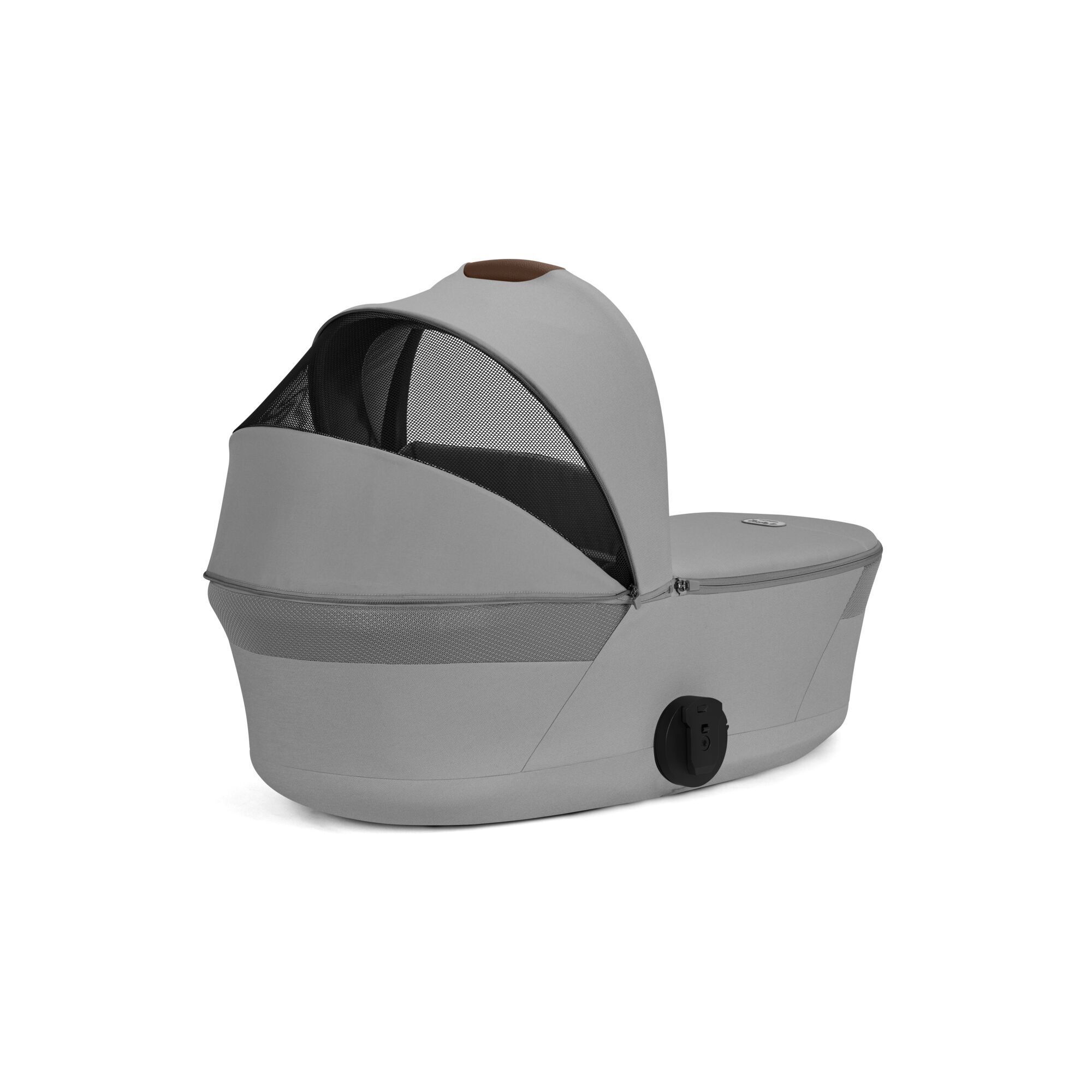 CYBEX Balios Fold Cot - Stone Grey in Stone Grey large-cybex-us image number 5