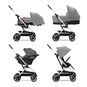 CYBEX Eezy S Twist+2 2023 - Lava Grey in Lava Grey (Silver Frame) large image number 6 Small