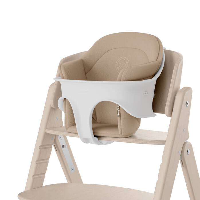 CYBEX Click & Fold Comfort Inlay - Almond Beige in Almond Beige image number 2 CYBEX Click & Fold Comfort Inlay - Almond Beige in Almond Beige large-cybex-neu image number 2